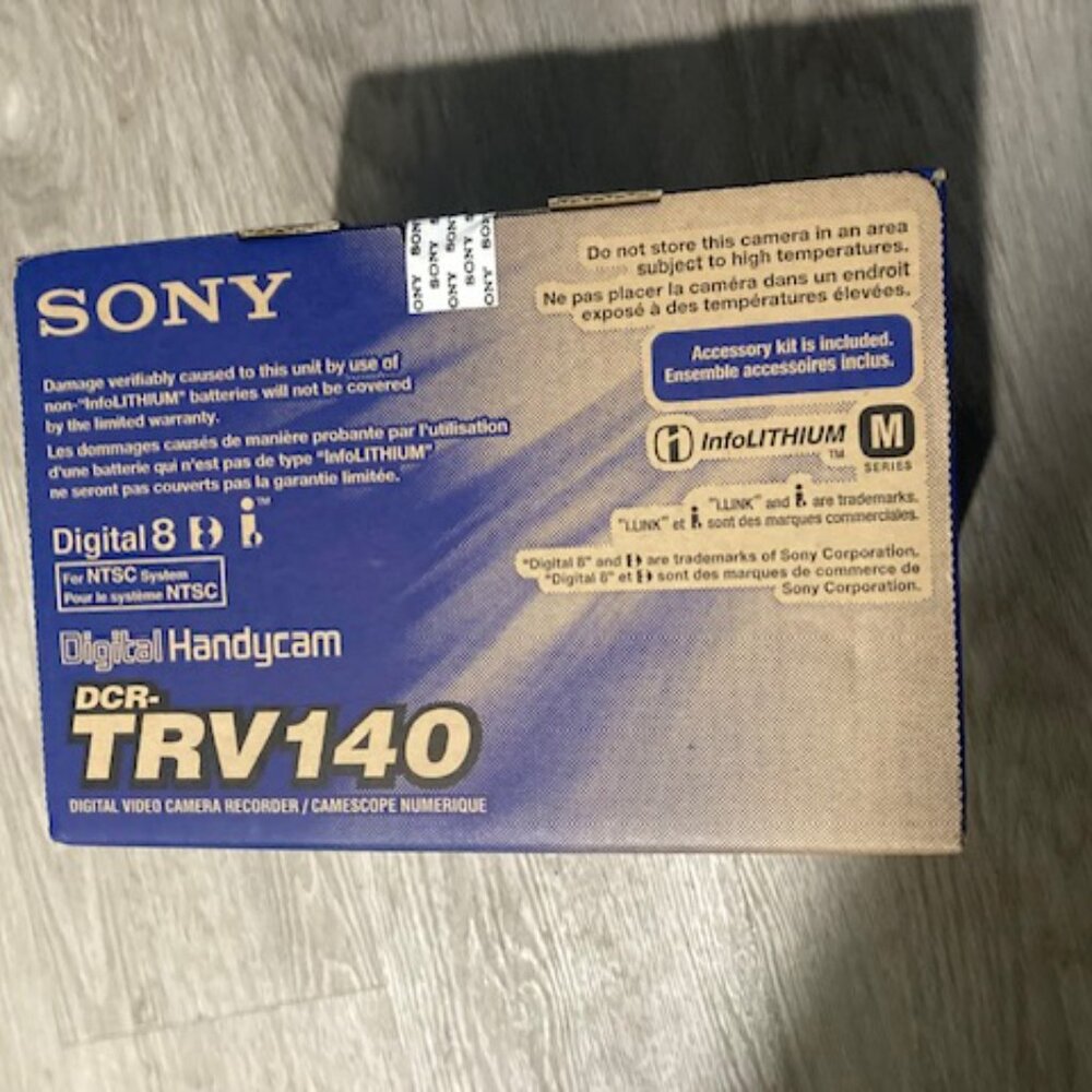 Sony Digital Handycam DCR-TRV140 Digital Video Camera - Picture 7 of 7